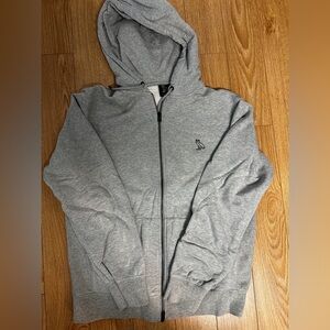 OVO Gray Zip-Up Hoodie